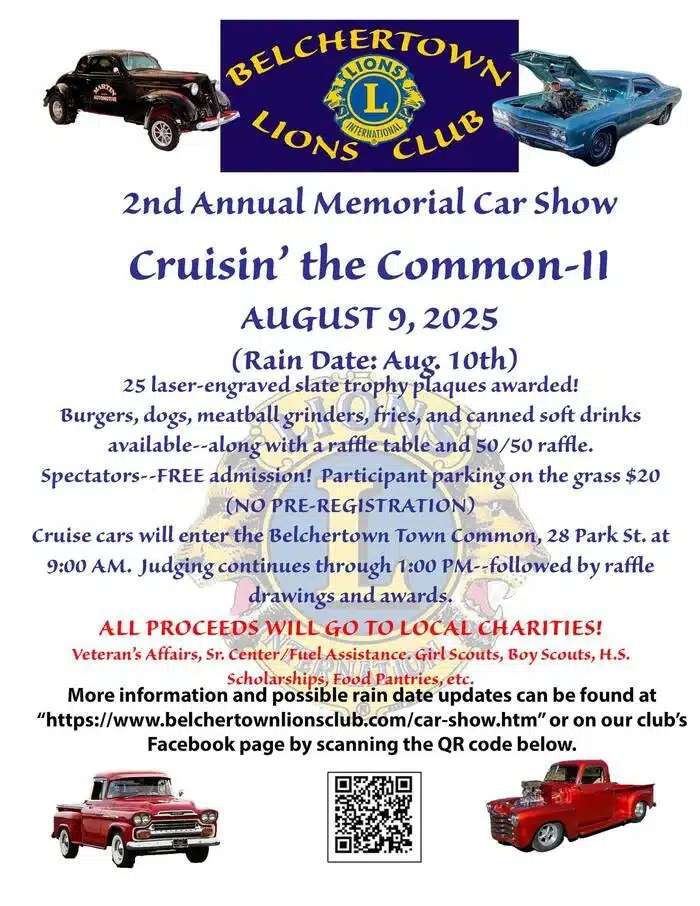 Belchertown car show 2025