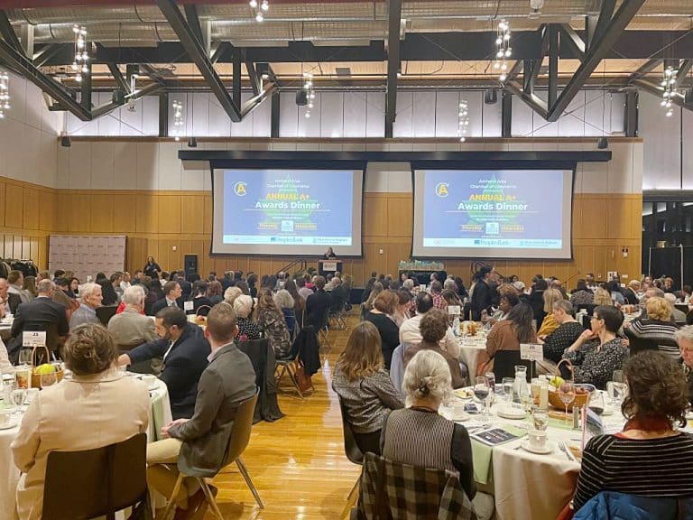 A scene from the 2023 Amherst Area A+ Awards - FungaiFoto