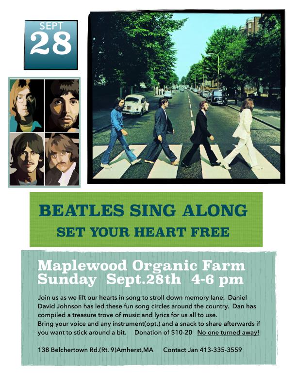 Beatles Sing-Along Amherst 2025