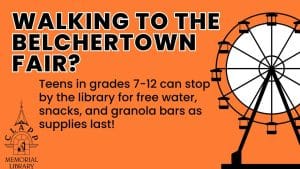 Clapp Memorial Library Belchertown Fair 2025