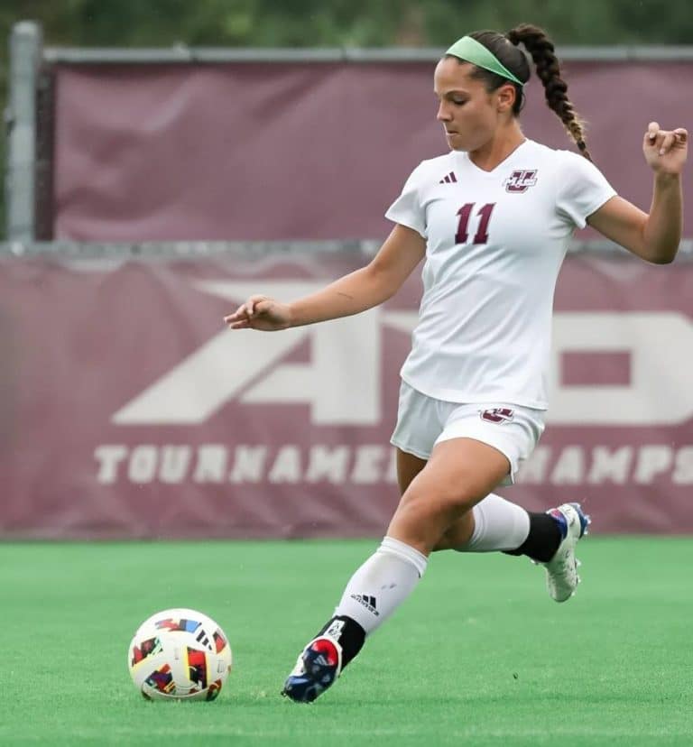 Juliana Lorraine Ryan pictured during her time with UMass.