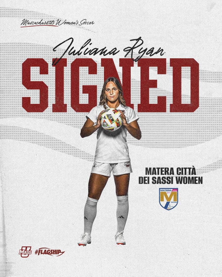 Juliana Ryan UMass Athletics Flyer