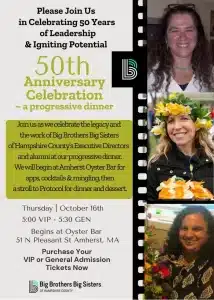 BBBS Hampshire 50th anniversary