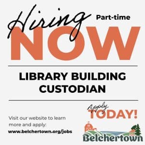Belchertown Library Custodian Job 2025