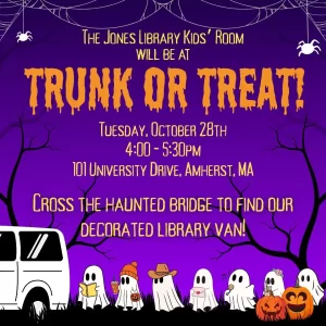Jones Library Trunk or Treat Amherst 2025
