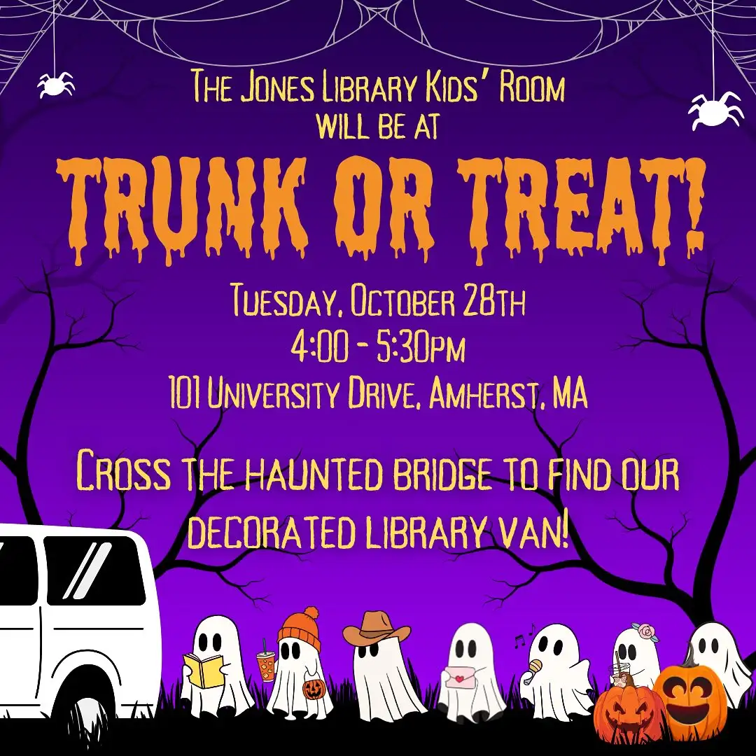 Jones Library Trunk or Treat Amherst 2025