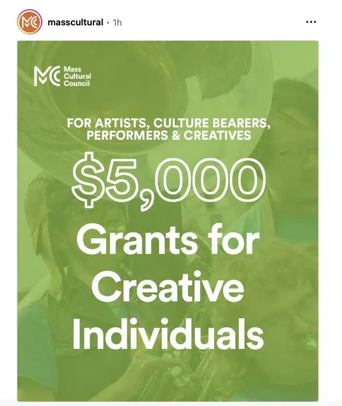 Mass Cultural Council grants