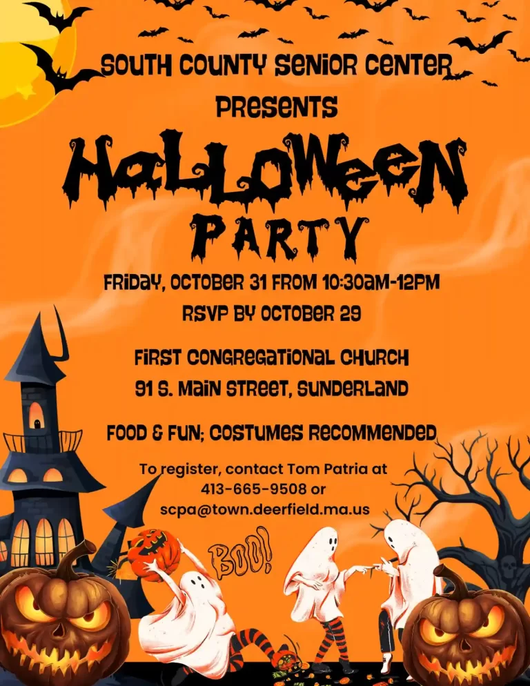 South County Senior Center Halloween Party 2025