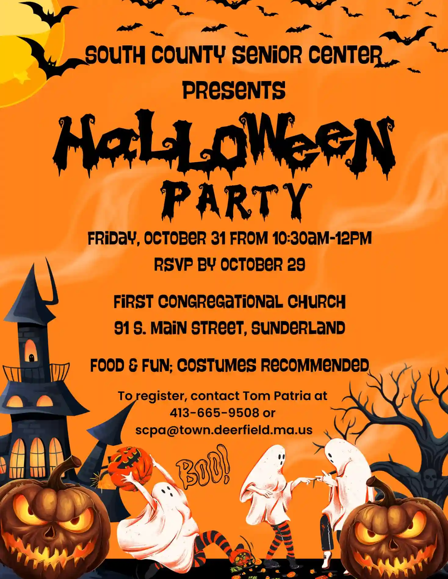 South County Senior Center Halloween Party 2025