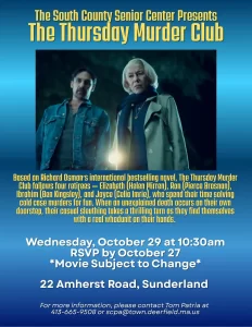 The Thursday Murder Club Sunderland 2025