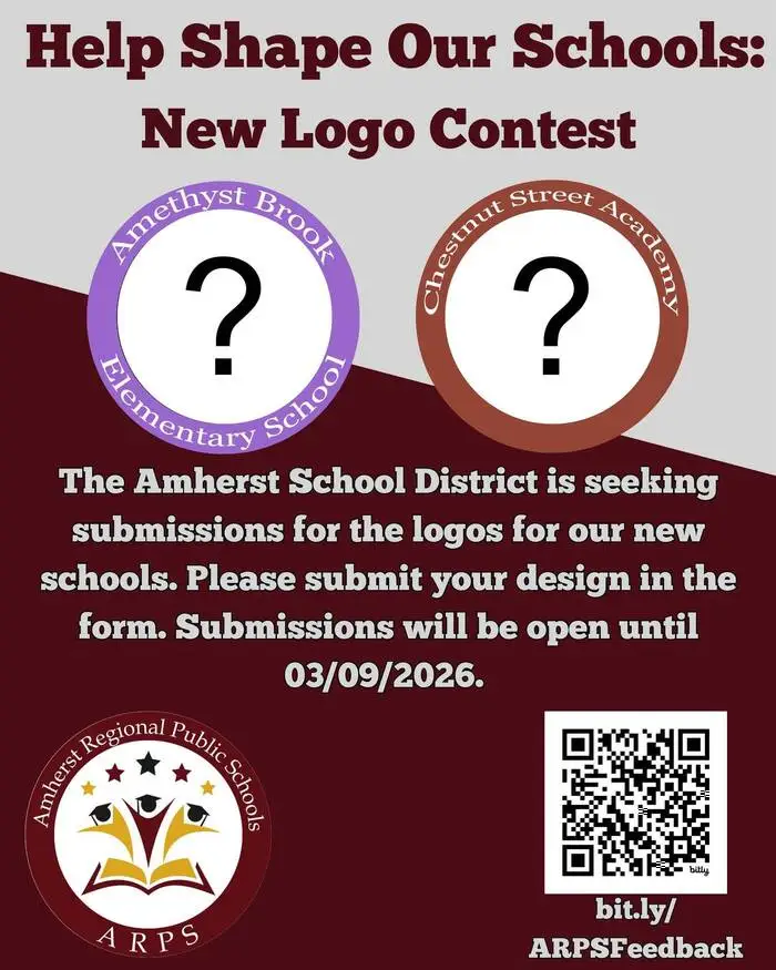 Amherst school logo contest