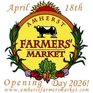 Amherst Farmers Market opening 2026