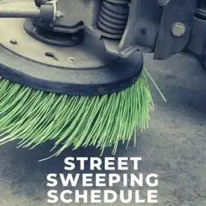 Amherst street sweeping schedule 2026