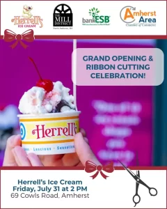 Herrell's Ice Cream Grand Opening in Mill District