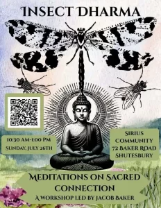 Insect Dharma Workshop at Sirius Community
