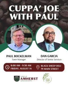 Cuppa Joe – Aug 14, 8-9:30 AM, Black Sheep Deli