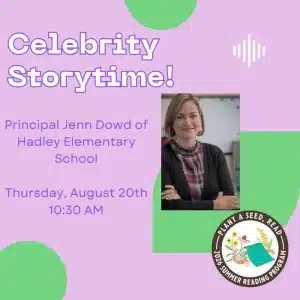 Back to School Storytime – Hadley Library